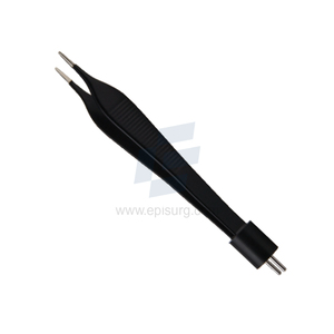 Fórceps bipolares reutilizables con punta de 1,0mm de Adson de 12,1 cm con instrumento quirúrgico electroquirúrgico de ajuste americano de dos pines - Product Image 5