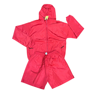 ชุดแจ็กเก็ตกันลมและกางเกงขาสั้นสไตล์ที่กำหนดเองใหม่พร้อมตัวเลือกการปักกันลมสำหรับผู้ชายที่มีดีไซน์ - Product Image 3