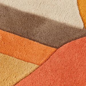 Mejores ventas de lujo 3D respetuoso con el medio ambiente suave moderno a mano con mechones alfombra elegante grande viscosa personalizada Floral alfombras de área India conjuntos - Product Image 6