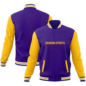Wholesale Custom Chenille Patch <b>Vintage</b> Winter 100% Wool <b>Varsity</b> <b>Jackets</b> College Baseball OEM/ODM Letterman <b>Jacket</b> - Product Image 1