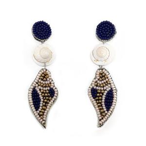 Los mejores pendientes bordados con cuentas de semillas Pendientes bordados con cuentas Pendientes bordados hechos a mano Personalizar completamente - Product Image 3