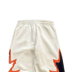 Pantalon de survêtement en molleton noir de haute qualité avec poche, pantalon de survêtement personnalisé délavé à l'acide, pantalon de survêtement délavé au soleil - Product Image 3