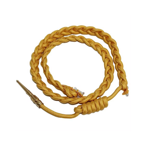 สายสะพายไนลอนสีทองสำหรับชุดพิธีการ ปรับแต่งได้สำหรับเครื่องแบบ - Product Image 1