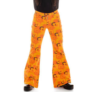 Pantalons de survêtement streetwear personnalisés, style hip-hop, pantalons évasés, pantalons empilés, 100% coton, pantalons de survêtement amples pour hommes, pantalons de survêtement de sport pour hommes - Product Image 1