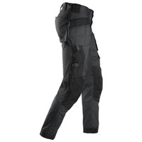 Servicio OEM Color negro y gris Hombres Ropa DE TRABAJO Pantalones cargo con muchos bolsillos Pantalones de seguridad