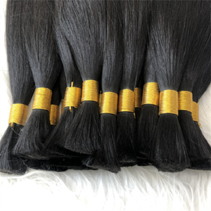 Extensiones de Cabello Humano Remy Indio Grado 9A 10A 12A, Liso Kinky, con Cutícula Alineada, Mechones Dobles Cosidos a Máquina - Product Image 4