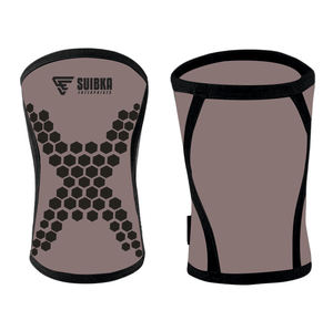 Vente en gros de manchons de genouillère avec logo personnalisé 5mm 7mm 9mm Support en néoprène pour la dynamophilie et le fitness - Product Image 2