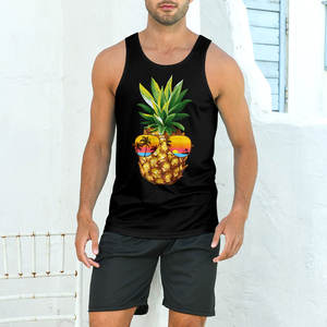 Online Best Selling Men's Gym Wear Tank Top Custom <b>Logo</b> Design and Size Men Tank Top Made in Pakistan - Product Image 2