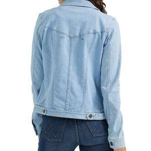 Chaquetas Vaqueras de Mezclilla de Alta Calidad al por Mayor, Diseño Nuevo, Ropa Casual, Nueva Colección 2026, Transpirable, Servicio OEM, Chaqueta Vaquera para Mujer - Product Image 2