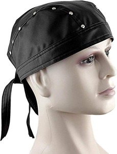 Acrylic <b>Bandana</b> Biker Doo Do Rag Headwrap Vintage Striped Adjustable Puff Printed <b>Mens</b> Cap Capsmith Du Rag - Product Image 5