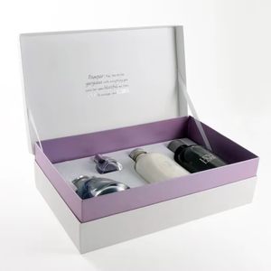 Boîte élégante de luxe ensemble de maquillage emballage de boîte-cadeau de soins de la peau boîtes personnalisées avec emballage de logo - Product Image 1