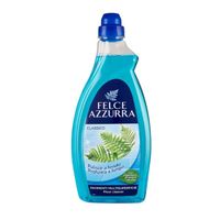 FELCE AZZURRA Nettoyant Classique pour Sols Liquide 1 L Détergent pour Sols Multisurfaces Bouteille Bleue
