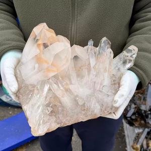 Grandi Cluster di Cristallo di <span class=keywords><strong>Quarzo</strong></span> Naturale Trasparente, Punte di Cristallo di <span class=keywords><strong>Quarzo</strong></span> <span class=keywords><strong>Citrino</strong></span> Fumé Grezzo, Decorazione Estetica per la Casa, <span class=keywords><strong>Pietra</strong></span> Energetica per Reiki - Product Image 3