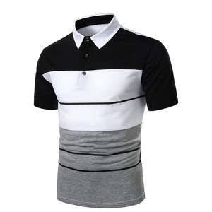 Camisa de manga corta ajustada para hombre, Polo personalizado de Color sólido, a prueba de retracción, de secado rápido, novedad - Product Image 6