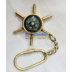 พวงกุญแจทองเหลืองย้อนยุคของขวัญวันเกิดของขวัญวันเกิดแบบแขวนออกแบบได้ตามที่ต้องการ - Product Image 4