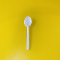 Les plus épuisés 2025 Usine 15cm/21cm Cuillères jetables en plastique pour restaurant de fête Restauration rapide À emporter Jetable Prix bon marché
