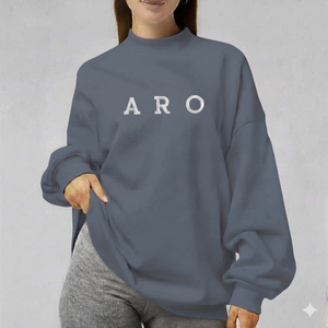 Women Modern Oversized Mockneck Casual Winter <b>Top</b> Loose Fit Long Knitted Front Street Fashion for Cozy Daily Wear - Product Image 1