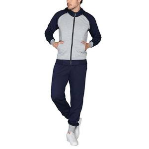 Survêtements d'hiver à capuche pour hommes-Couleur unie Séchage rapide Respirant 100% Coton Bas quantité minimale de commande Vêtements de sport pour adultes - Product Image 1