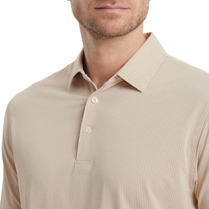 Polos personalizados para hombre con logotipo bordado Material de algodón de ajuste OEM Estilo de manga corta y opciones de marca - Product Image 4