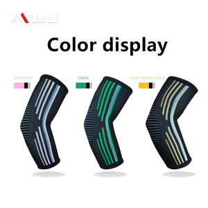 Venta al por mayor fabricante logotipo personalizado impresión levantamiento de pesas neopreno codo manga para levantamiento de pesas Powerlifting - Product Image 2