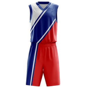 Breathable Quick-drying Printed Short Sleeve Basketball Uniform Double-<b>sided</b> Vest with Custom Team Name - Product Image 2
