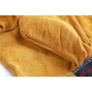 Wholesale <b>Cow</b> Split Leather Safety Gloves Plain Style Wrist Length Welding Gloves for Industrial Casual and Outdoor Use - Product Image 5