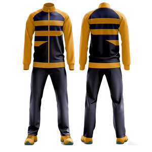 Survêtement de sublimation en tissu doux avec veste zippée et jogging élastique pour gym Survêtement de sublimation pour homme - Product Image 1