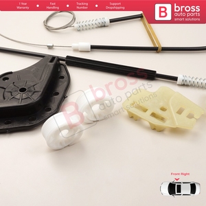 Kit de réparation de lève-vitre BWR489 pour porte avant droite de la Série 3 E46 2001-2005 4/5 portes Facelift 51330018130 - Product Image 6
