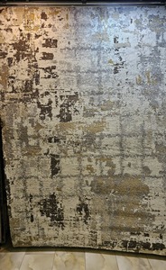 Tapis d'intérieur en polyester rembourré réversible Goldenmoon, motif de puzzle noué à la main, design moderne, utilisation en extérieur, lavable, tapis de sol pour - Product Image 6