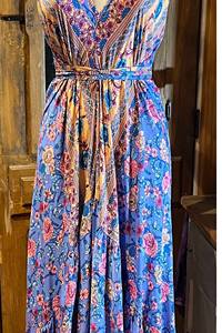 ชุดเดรสยาวสไตล์โบฮีเมียนเปิดหลังสำหรับผู้หญิงชุดเดรสชายหาดแขนยาวเปิดหลังสำหรับงานเทศกาลฮิปปี้ชุดเดรสชายหาดเปิดหลัง - Product Image 3