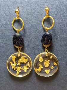 Handmade Lightweight <b>Resin</b> <b>Earrings</b> for Women Colorful Geometric Statement Fashion Jewelry - Product Image 4