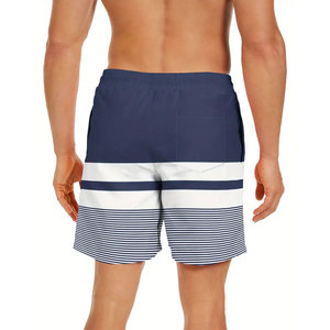 <b>Top</b> Trending <b>Men's</b> <b>Swim</b> Trunks Custom 100% Cotton/Polyester Board Shorts Solid Pattern Design Nonwoven Weaving Method - Product Image 2