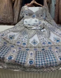 เสื้อผ้าปักเลื่อมลายผ้าจอร์เจียเทียมยอดนิยมของผู้หญิงทำงานกับแคนแคนวาสและผ้าใบลูกไม้ในการขาย! - Product Image 1