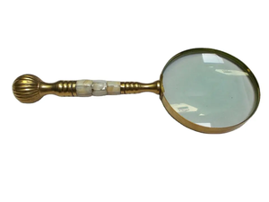 Lupa de Mano Marina de Latón Antiguo, Estilo Astrologo y Náutico - Product Image 5