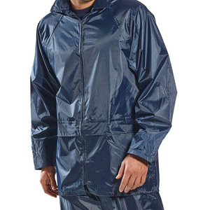 Fashionable Casual Wear best new design logo Men Rain Coat lightweight waterproof windproof sustainable quick dry Men Rain Coat - Product Image 3