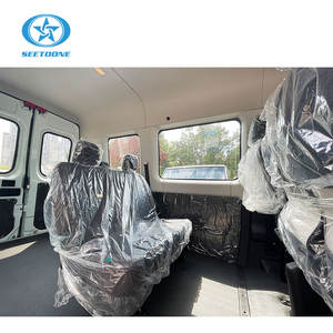 Nueva Minibús Diésel Automática Turbo de Eje Corto y <span class=keywords><strong>Techo</strong></span> <span class=keywords><strong>Alto</strong></span> para Pasajeros, Interior Oscuro, Volante a la Izquierda, Precio Económico, Fabricada en China - Product Image 3