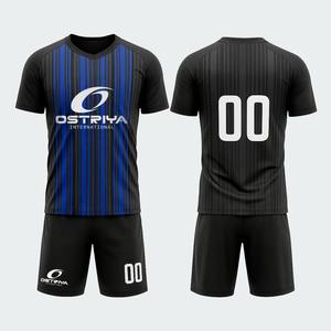 ชุดกีฬาฟุตบอลโพลีเอสเตอร์ พิมพ์ลายด้วยความร้อน ขาสั้น แห้งเร็ว ระบายอากาศได้ดี ชุดยูนิฟอร์มสั่งทำพร้อมชื่อทีม สำหรับทีม - Product Image 5