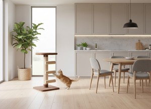 Torre rascadora Amistar Meow de alta calidad para gatos y gatitos de todas las razas y tamaños. - Product Image 6