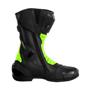 Nouveautés Chaussures de moto de haute qualité Offre Spéciale Service OEM Chaussures de moto en cuir à la mode - Product Image 2