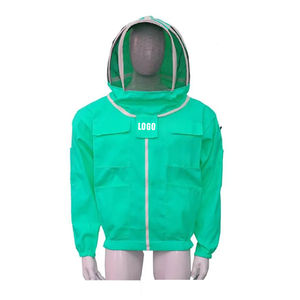 เสื้อแจ็กเก็ตการเลี้ยงผึ้งระบายอากาศได้ดีสีทึบ2025ใหม่ล่าสุด - Product Image 3