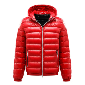Veste matelassée personnalisée, respirante, en coton rembourré, pour l'hiver, à capuche, grande taille, pour hommes et femmes, veste pour homme - Product Image 4
