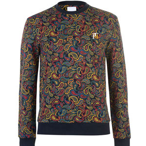 Ras Du Cou Terry Polaire Sweat Couleur Unie Personnalisé Sweat Unisexe Avec Logo Homme Logo Personnalisé Sweat - Product Image 2