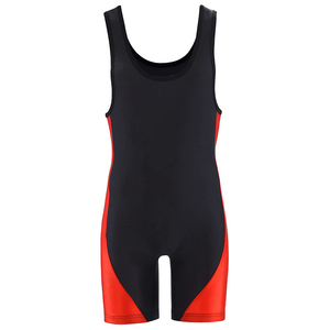 Nuevo Diseño, Singlet de Lucha Libre para Hombre, Secado Rápido, Transpirable, Sin Mangas, Traje de Entrenamiento de Una Pieza, Ropa Deportiva Personalizada para Equipos - Product Image 1