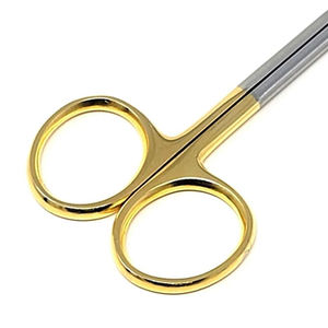 กรรไกรตัดไอริสแบบตรงทำจากสแตนเลสใช้ในโรงพยาบาลใช้ซ้ำได้การผ่าตัดทั่วไปแบบมืออาชีพ - Product Image 5