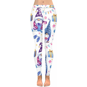 Mallas de Yoga y Fitness para mujer sublimadas personalizadas de buena calidad, mallas de precio razonable bordadas cómodas - Product Image 1