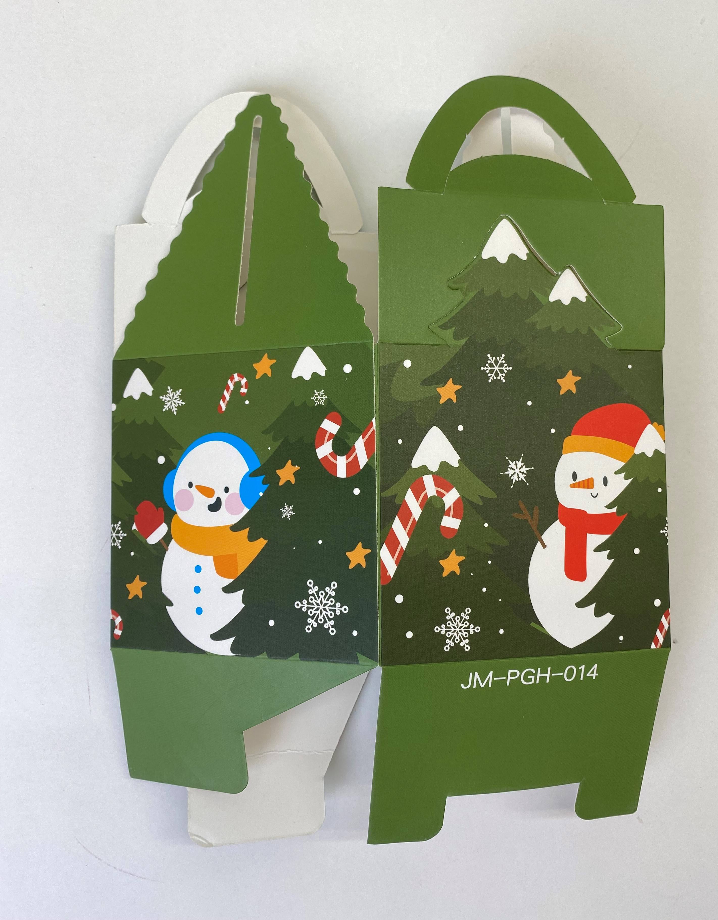 (C-01) Snow men in forest