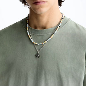 Camiseta Oversize Personalizada con Efecto Ácido para Hombre, Cuello Redondo, Estampado Desgastado, Estilo Urbano, de Algodón Pesado - Product Image 4