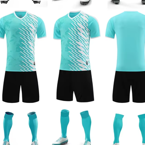 Uniforme de Entrenamiento de Fútbol con Impresión Digital Personalizada, Conjunto de Uniforme de Fútbol Bordado en Poliéster, Ropa de Entrenamiento de Fútbol C5053 - Product Image 2