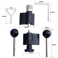 Kit de Herramientas de Bloqueo de Correa de Distribución para Motor Diésel Dr.M de Calidad Superior LGT00001 Compatible con VW Audi T10050 T10100 en Estuche Rígido