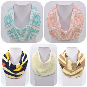 Elegante bordado con cuentas bufanda collares para fiestas Semillas Cuentas bufanda collar Bordado semilla Collar con cuentas bufanda - Product Image 6